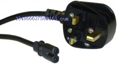 Singapore PSB certified 2 prong IEC C7 receptacle