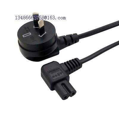 SAA 2 Pin male to Angled IEC C7 power cord