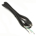 16 AWG SJO 3 Wire 125 Volt Rubber Casing with Jute fiber insulation