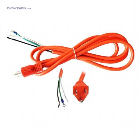 16 Gauge 3 Wire Electric Cord STOOW 600V Orange