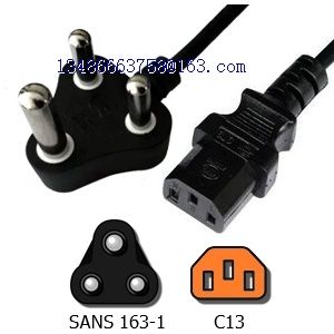 SANS164-1 ﻿to C13 Power Cords