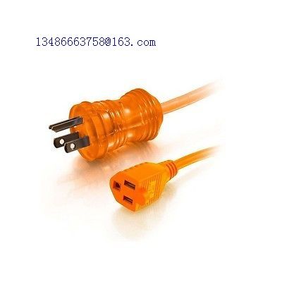 16 AWG Hospital Grade Power Extension Cord Orange