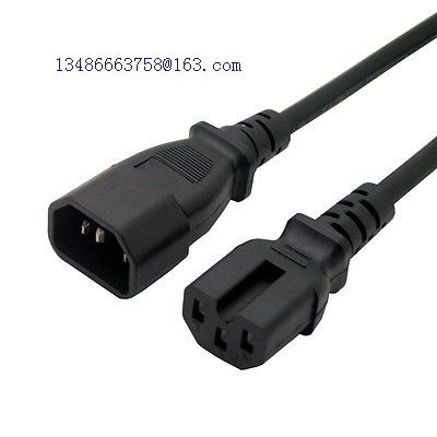 High Temperature C14 to C15 Power Extension cable