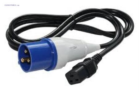 Power Extension Cable IEC 60309 Male  Plug to IEC C19 Female Socket