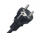 CEE7/7 European Schuko three prong power cord plug with VDE