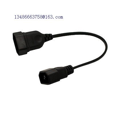 IEC 320 C14 to European 2pin female power cord for UPS PDU device