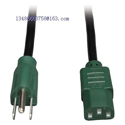 Standard Computer Power Cord NEMA 5-15P to C13