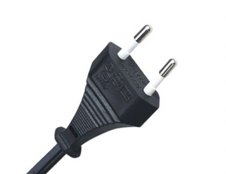 CEE7/16 Europe 2 Prong power cord plug with VDE