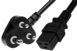 South Africa/India BS546 to C19 Power Cord