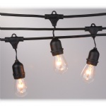 E27 Waterproof Outdoor Commercial String Light with E27 Sockets