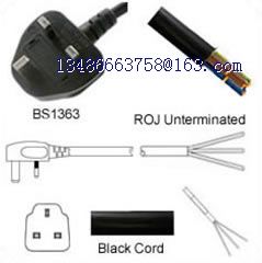 UK Plug to ROJ 8 Feet 13a 250v