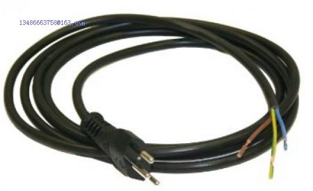 Swiss Power Cord SEV 1011 Plug Type Black Plug Color