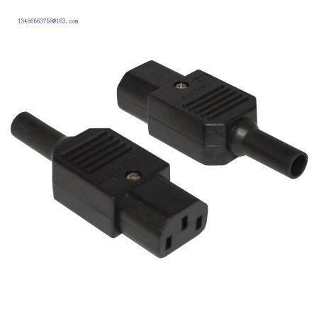 IEC C13 'Kettle' Lead Female Socket Connector Plug Re-wireable