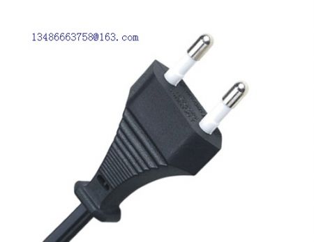 Korea KTL certified 2 prong IEC C7 power cord