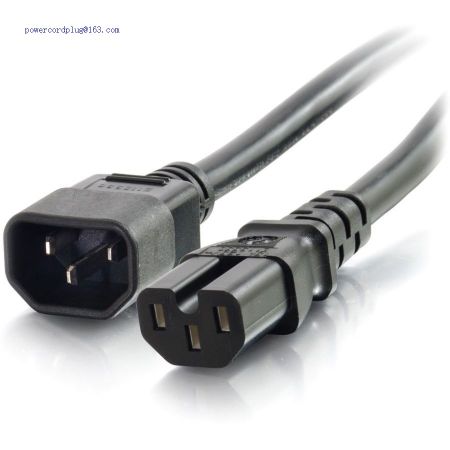 6ft 14AWG 250 Volt Power Cord (IEC C14 to IEC C15)