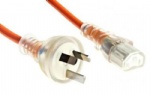 Orange Medical IEC C13 to 3-Pin Main Power Cord 5m
