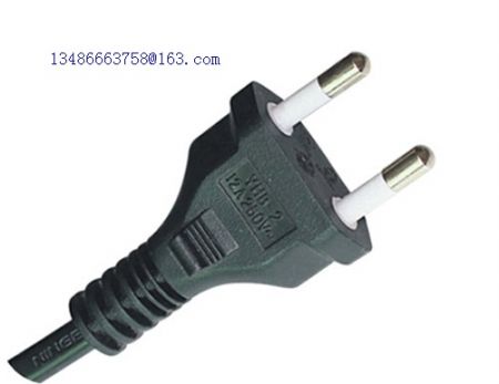 Brazil NBR 6147 Brazil 10A two prong power cord plug