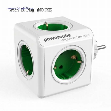 Smart Plug Powercube Eu Power Strip Electric 2 Usb Outlets Extension