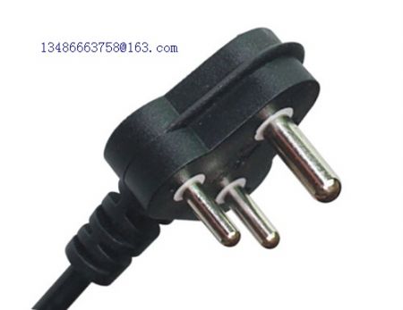 South Africa standard power cord plug with SABS certification