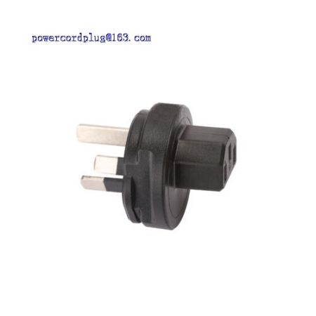 Australia 3 Pole male to IEC 320 C13 female AC Power Adapter