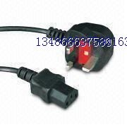 UK 3 Pin IEC C13 Mains Wall Power Kettle PC Monitor  Cable Lead Plug Cord