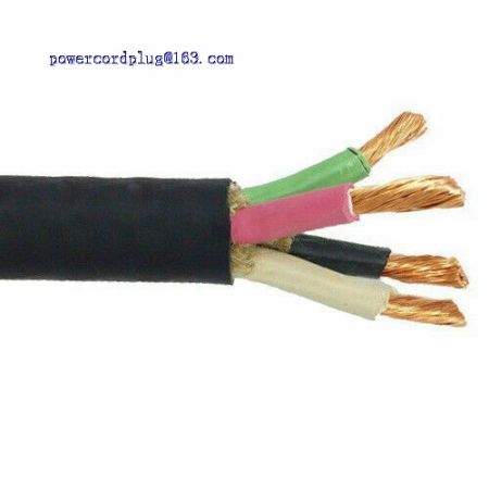 SJOOW Portable Power Cable Flexible CPE Jacket Black 300V