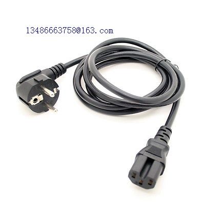 CEE 7 European 3Pin male to IEC 320 C15 cord