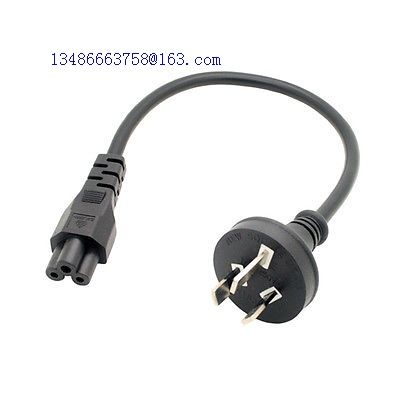 Australia 3pin Plug toIEC C5 Clover leaf power cord