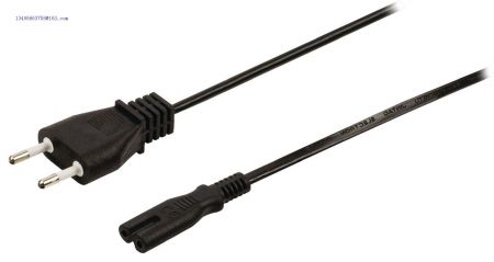 Power cable Italy plug male IEC320 C7